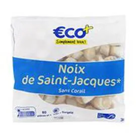 ECO+ Noix de St Jacques Sans corail - MSC 300g