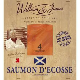 Saumon fumé d'Ecosse (100g)