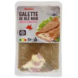 Galette de blé noir jambon emmental (195g)