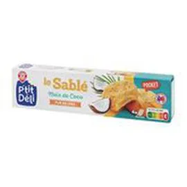 MARQUE REPÈRE, P'TIT DÉLI Sablés pur beurre Coco 100g