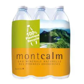Pack Eau Minérale Naturelle (6x1,5l)
