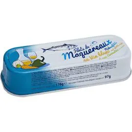 Maquereaux vin blanc et aromates (97g)