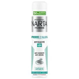 NARTA HOMME Déodorant Homme Pierre d'Alun 48h 200ml
