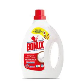 BONUX Lessive Liquide L'Original au Bicarbonate 1,899l