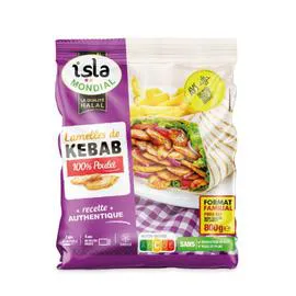 Lamelles de kebab Halal (800g)