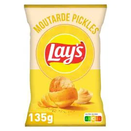 Chips moutarde pickles (135g)