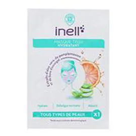 MARQUE REPÈRE, INELL Masque tissu apaisant Hydratant x1 l'unité