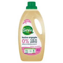 Lessive Liquide Concentrée Peau Sensible Ecocert Bio (2l)