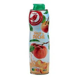Sirop de pêche bidon métal (60cl)