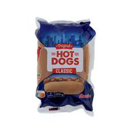 AUCHAN Pains hot dogs 250g