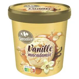 Glace vanille macadamia (295g)