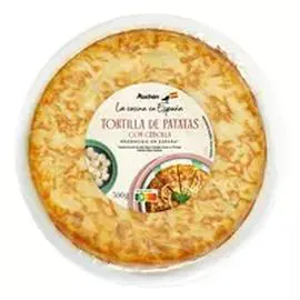 AUCHAN Tortilla de pommes de terre aux oignons 500g