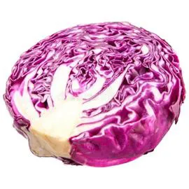 Chou rouge bio demi (l'unité)