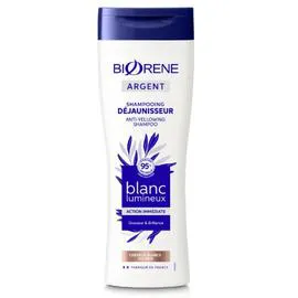 Shampoing Déjaunisseur Idéal cheveux Gris & Blanc à l'Iris Bio (200ml)