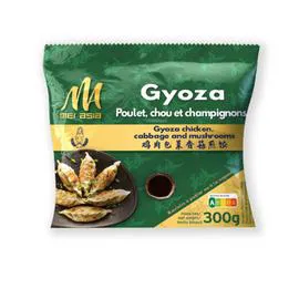 Gyoza poulet chou et champignons (300g)