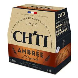 Bière ambrée (6x25cl)