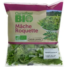 Salade Mâche Roquette Bio (100g)