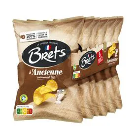 Chips à l'ancienne sel de Guérande (6x25g)