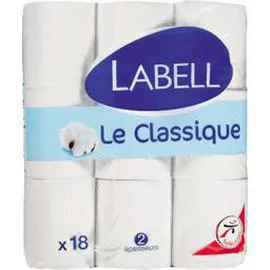 LABELL Papier toilette Le Classique x18