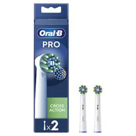 ORAL-B Brossette CrossAction Avec Technologie CleanMaximiser x2