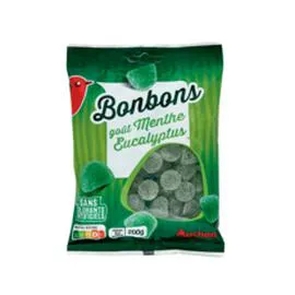 Bonbons goût menthe eucalyptus (200g)