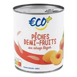  Pêches au sirop léger 465g