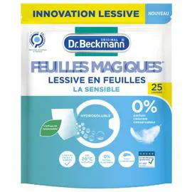 Lessive Feuilles Magiques La Sensible Hydrosoluble (x25)