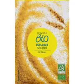 MONOPRIX BIO Boulgour gros grain bio 500g