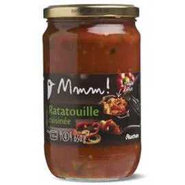 Ratatouille cuisinée à l'huile d'olive en bocal (650g)
