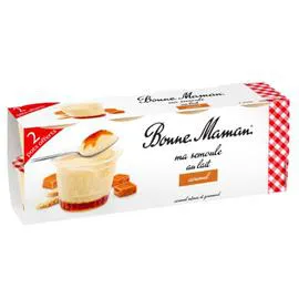 Semoule au lait - Caramel - 8 pots (800g)