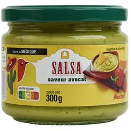 Sauce salsa saveur avocat (300g)