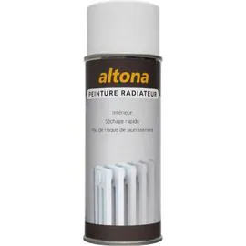 Peinture AEROSOL BLANC RADIATEUR SATINE (400ml)