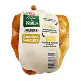MARQUE REPÈRE, PANIER DU PRIMEUR Oignons sauciers Filière Filet 500g