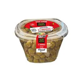 TROPIC APÉRO Olives vertes dénoyautées à l'orientale piment 400g