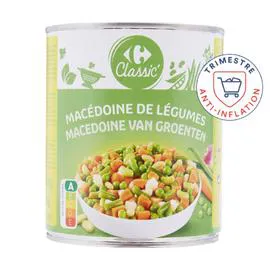 CARREFOUR CLASSIC' Macédoine de légumes 530g