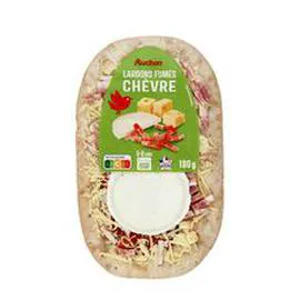 Mini pizza chèvre et lardons fumés (180g)