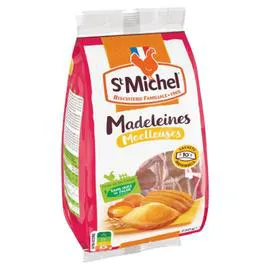 ST MICHEL Madeleines moelleuses Saint Michel x10 250g