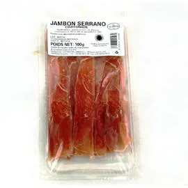 Jambon serrano chiffonade (100g)