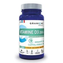 Complément Alimentaire Vitamine D3 2000Ui (x90)