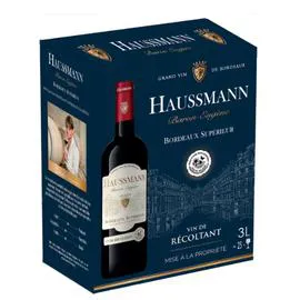 HAUSSMANN Vin rouge Bordeaux HAUSSMAN 3l