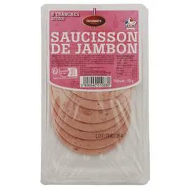 Saucisson de jambon GOURMETS DE L'ARTOIS (120g)