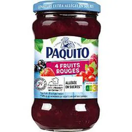 Confiture allégée 4 fruits rouges (335g)