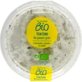 MONOPRIX BIO Tzatziki au yaourt grec bio 180g