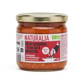NATURALIA Aubergines à la Provençale 350g