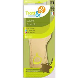 LA BROSSE ET DUPONT, TROTT & GO Semelles en Cuir Kid 24/36 l'unité