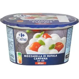 CARREFOUR EXTRA Mozzarella di Bufala Campana AOP 120g 