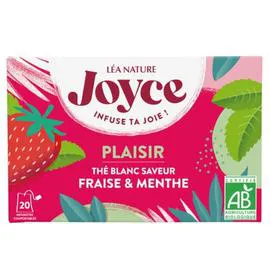 Thé blanc bio Fraise menthe (30g)
