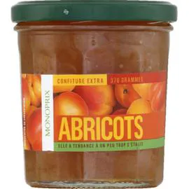 Confiture extra d'abricots (370g)