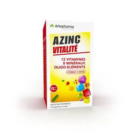 Complément alimentaire Azinc forme et vitalité (x120)
