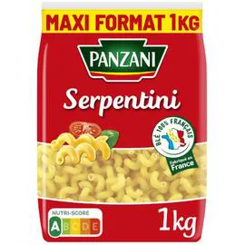 PANZANI Pâtes serpentini 1kg
